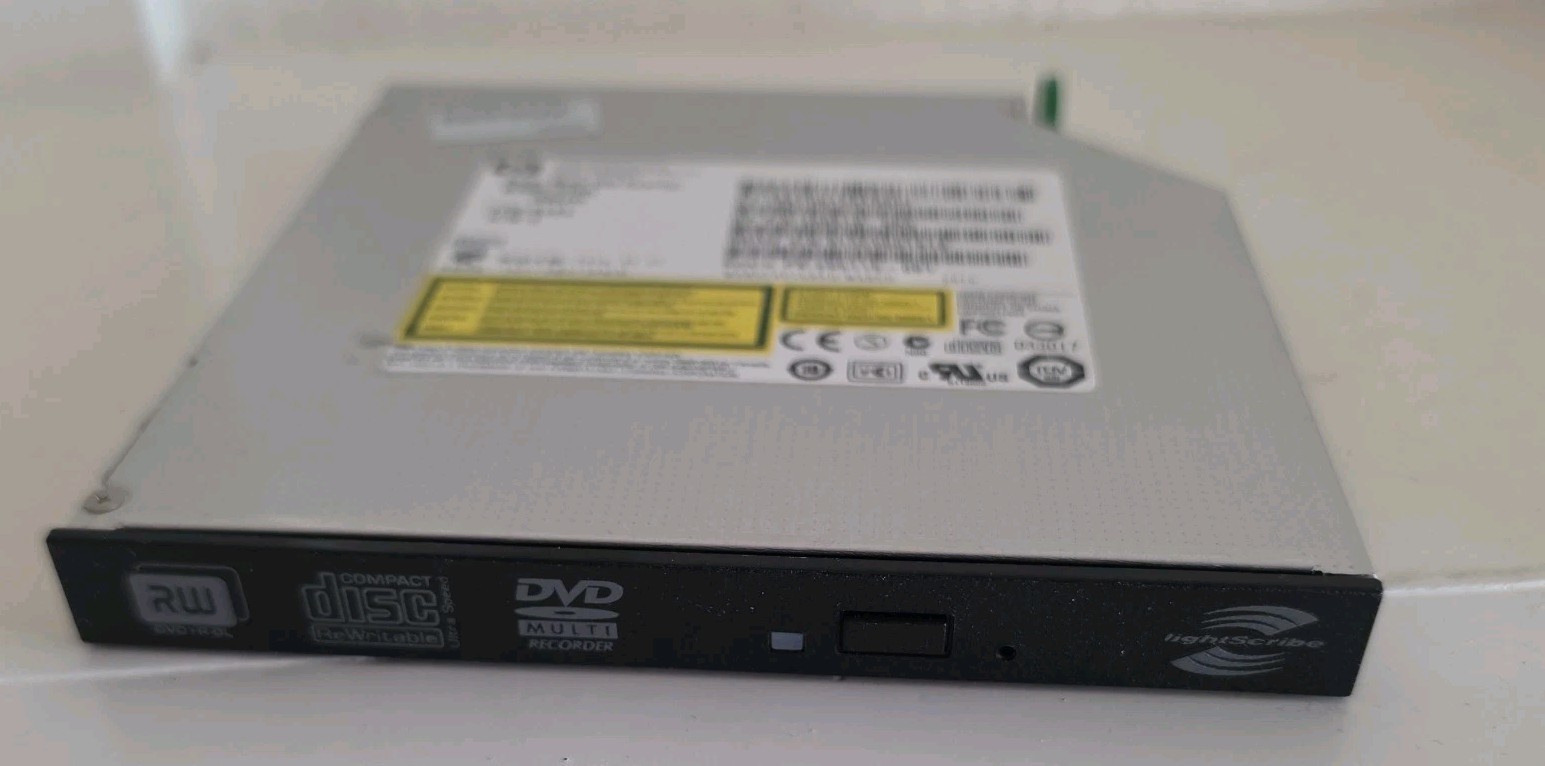 HP Super Multi DVD Writer GTA0N Optical Drive SATA Internal Slim CD RW Not Testd