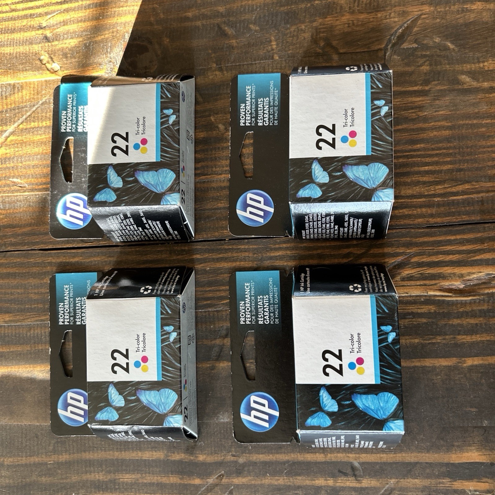 Genuine HP 22 Tri-Color Ink Cartridges C9352AN