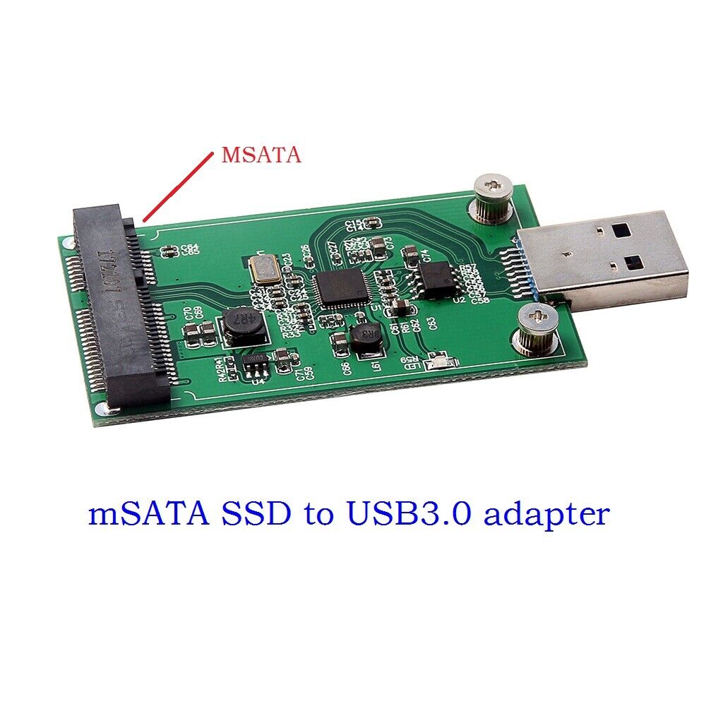 USB 3.0 mSATA Mini SATA SSD adapter card as USB disk driver