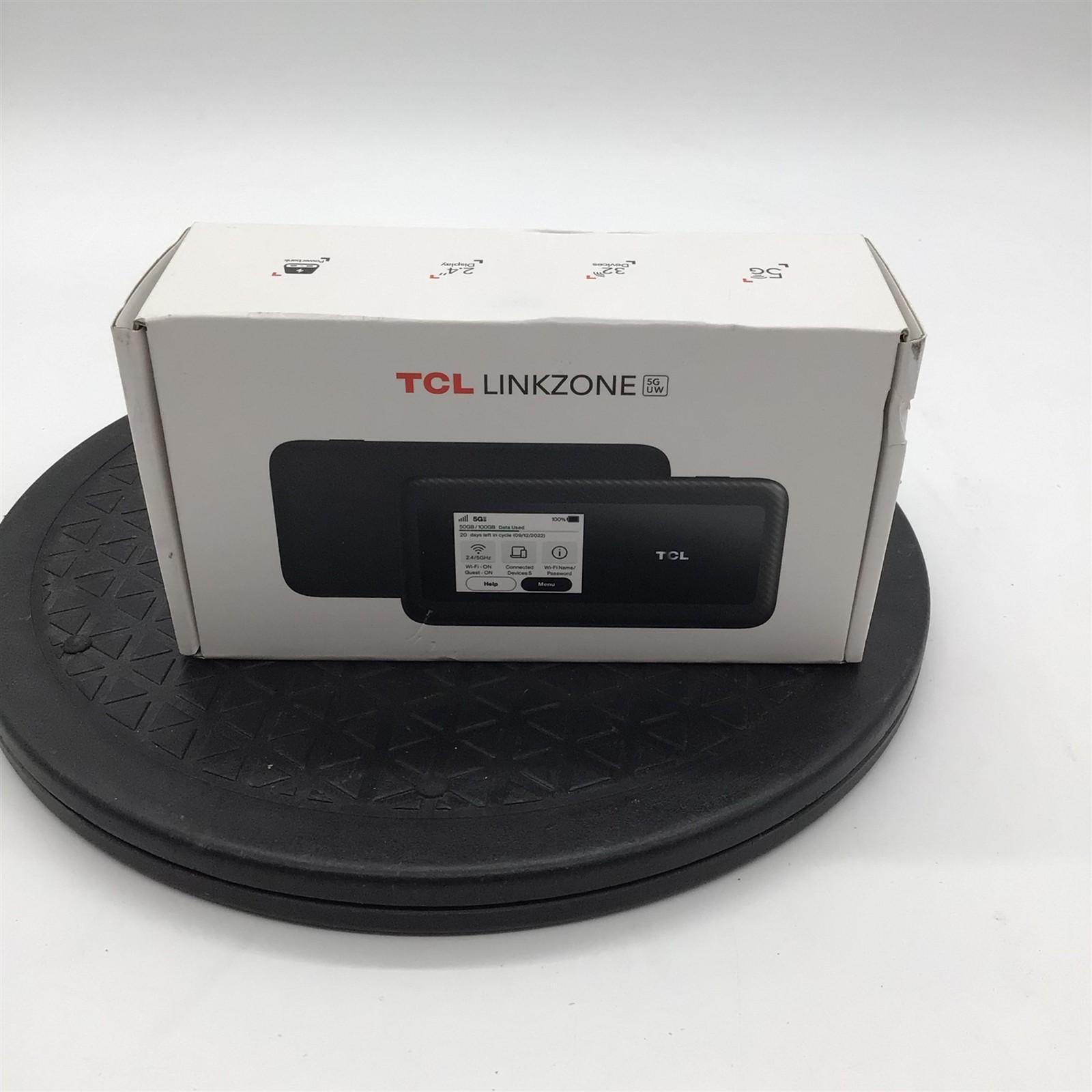 NEW Open Box TCL MW513U Linkzone Mobile Wireless Hotspot Verizon