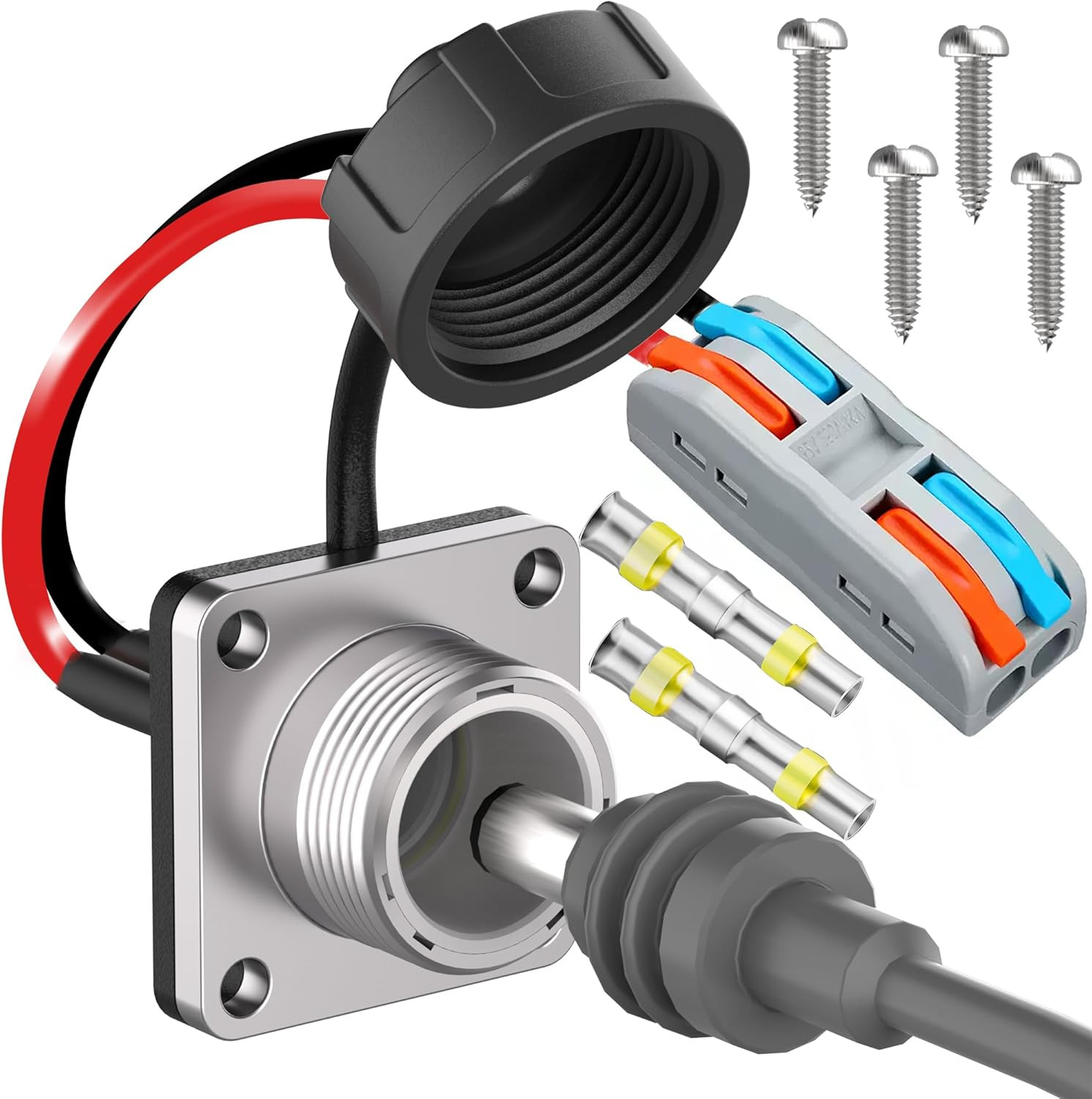 Starlink Mini Wall Pass Through Kit For Waterproof & Aluminum Rv Cable Passthrou