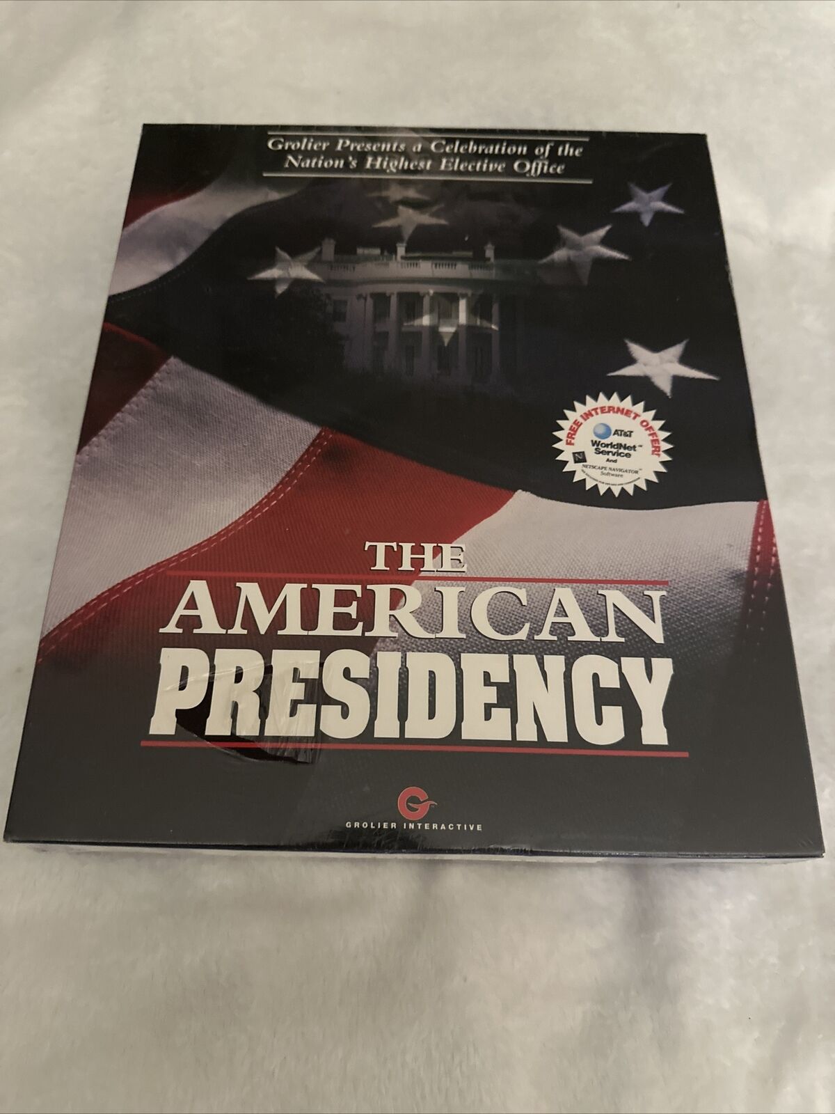 Vintage THE AMERICAN PRESIDENCY, historical CD-ROM, Grolier Interactive 1997 NEW