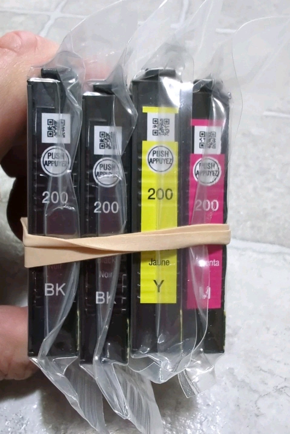 Epson 200 Ink Cartridge Pack Of 4 (2 Black, 1 Magenta, 1 Yellow)