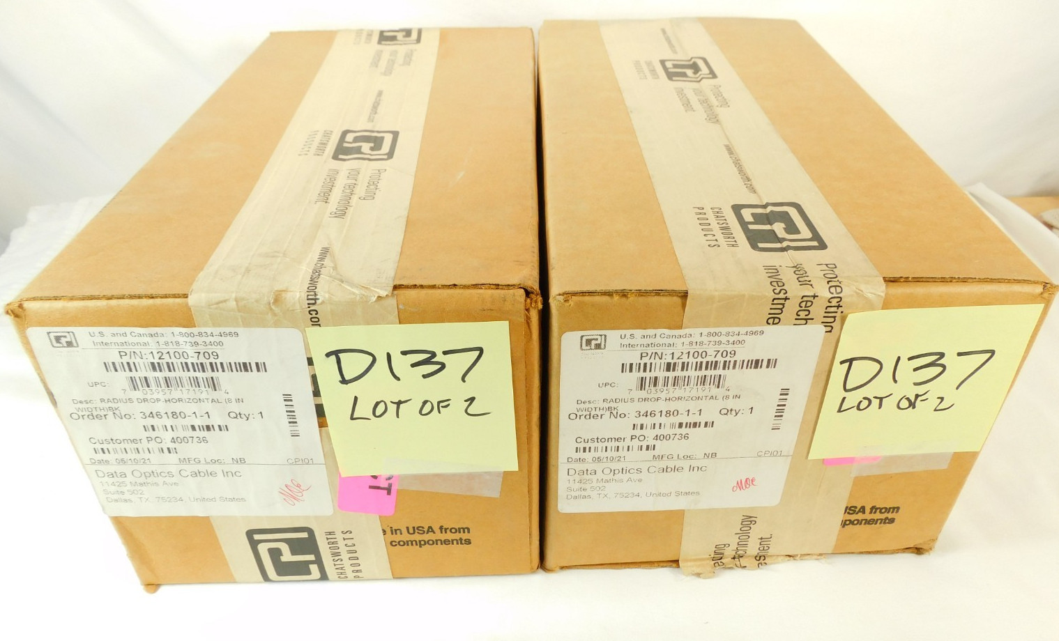 12100-709 Cable Runway Radius Drop Cross Member 8"W Black - QUANTITY OF 2