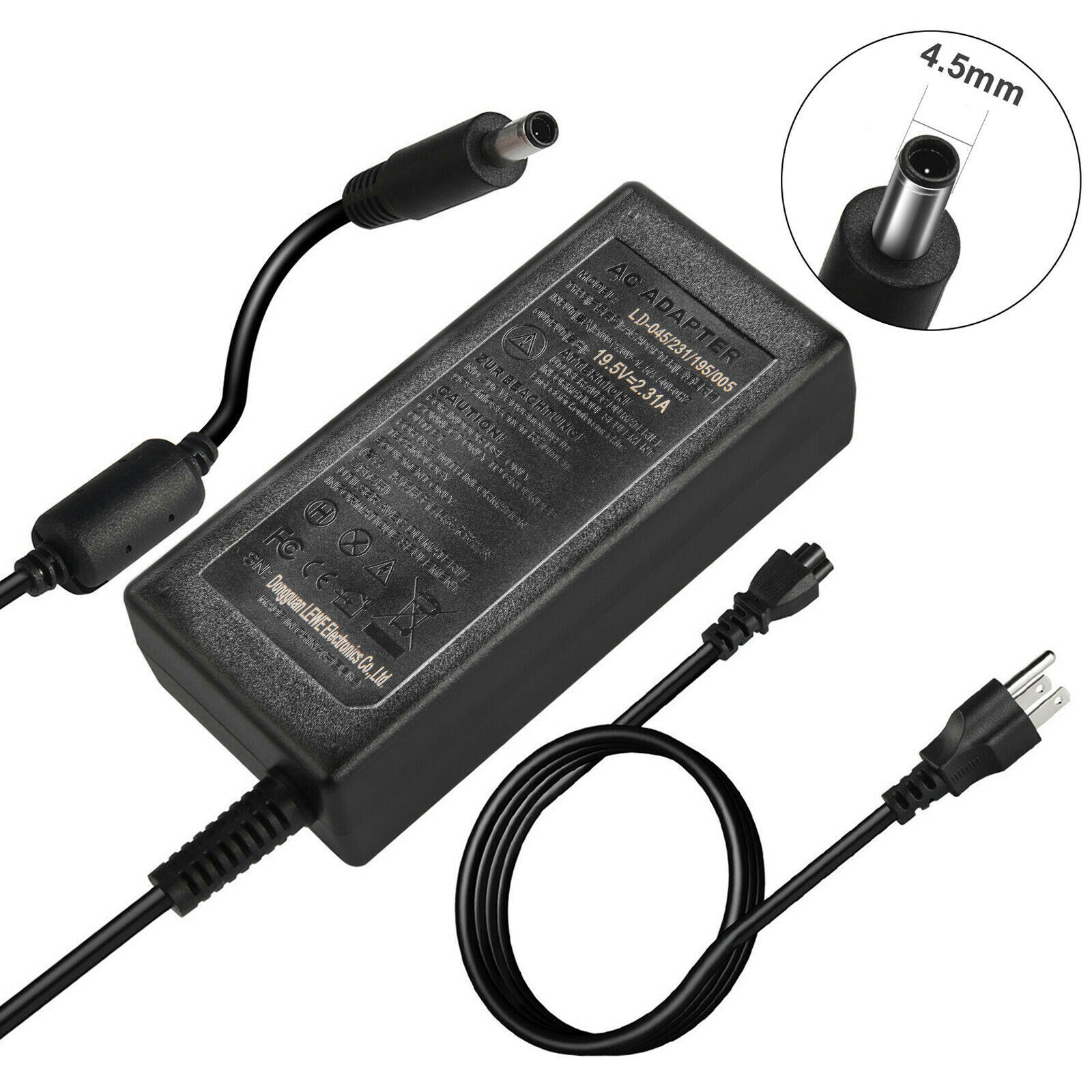 45/65/90W Charger For Dell Laptop AC Adapter Charger LA65NS2-01 LA65NE1-00 PA-12