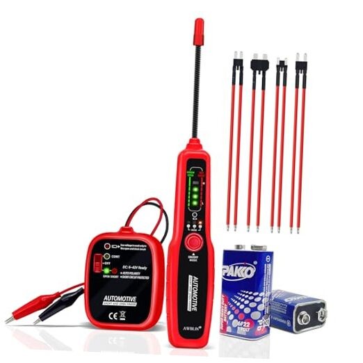 Wire Tracer Automotive Electrical Open & Short Finder Circuit Tester Wire 