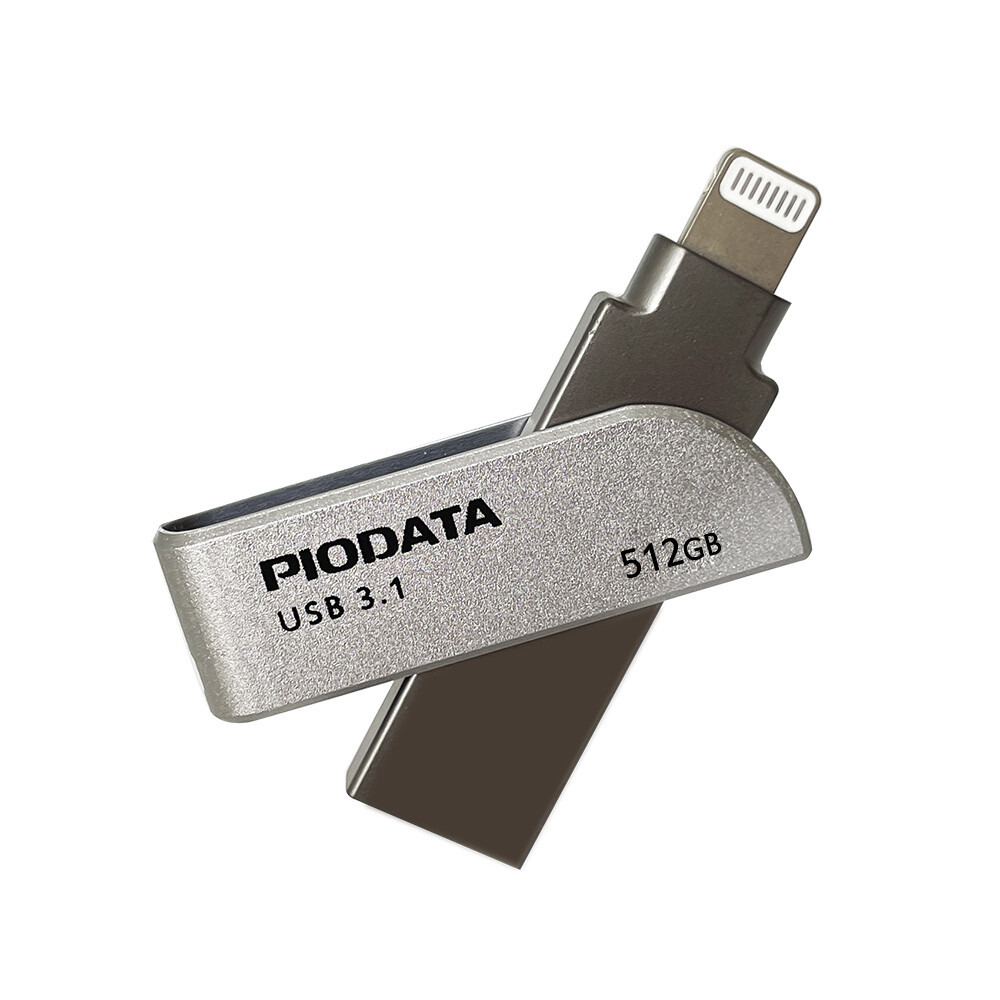 iXflash MFi 512GB iPhone iPad Flash Drive Photo Stick Storage Lightning USB-A