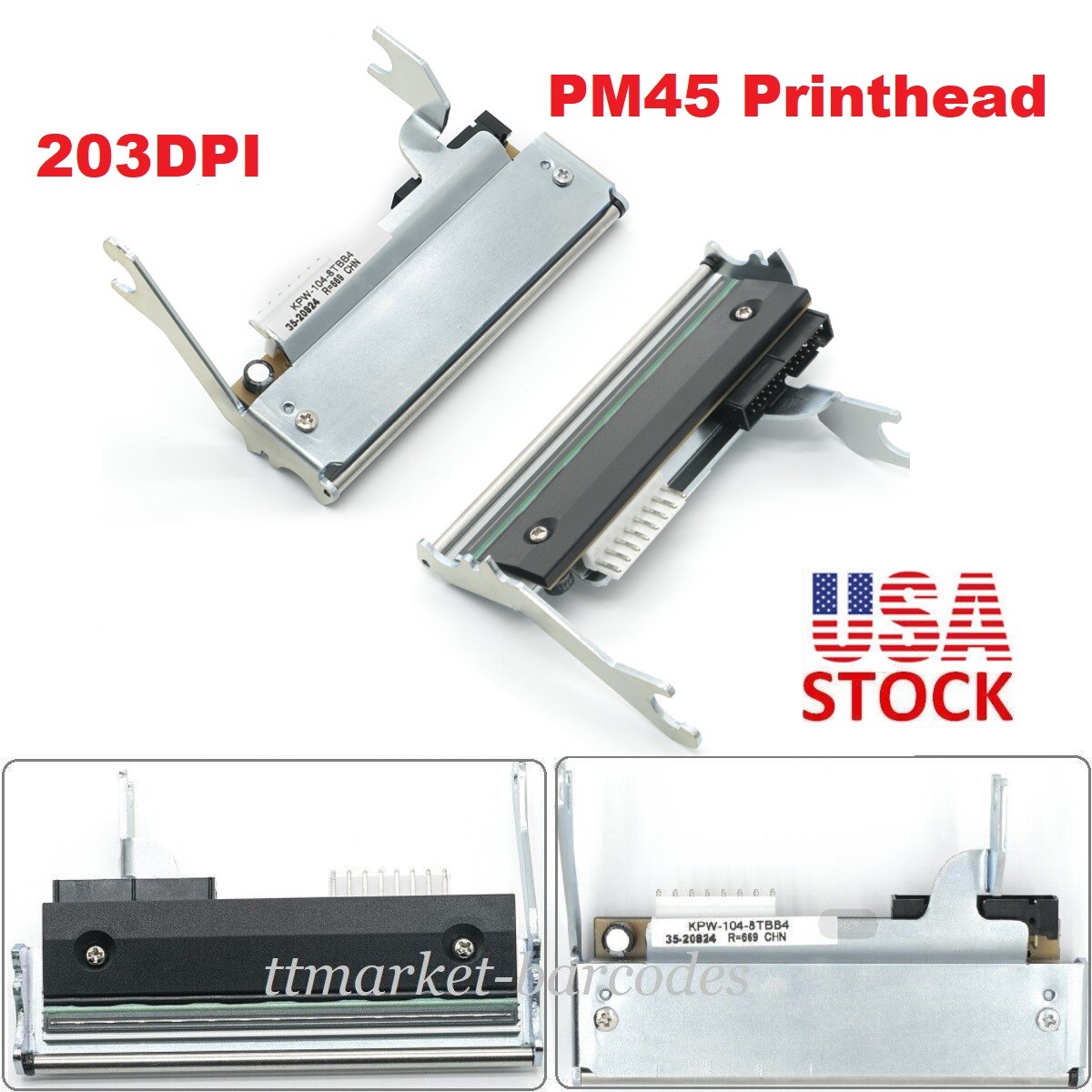 OEM Printhead for Honeywell PM45 Print head 203DPI (50180236-001) USA STOCK