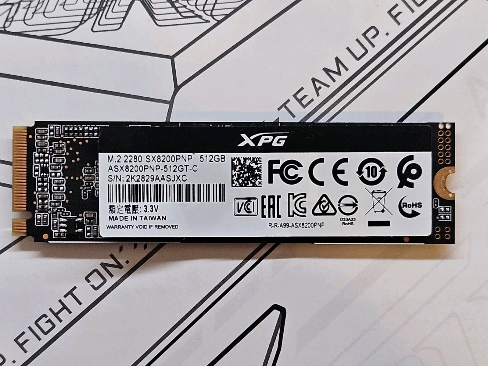ADATA XPG SX8200PNP 512GB M.2 NVMe Gen 3.0 SSD Hard Drive 2280 Kingston WD HP mi