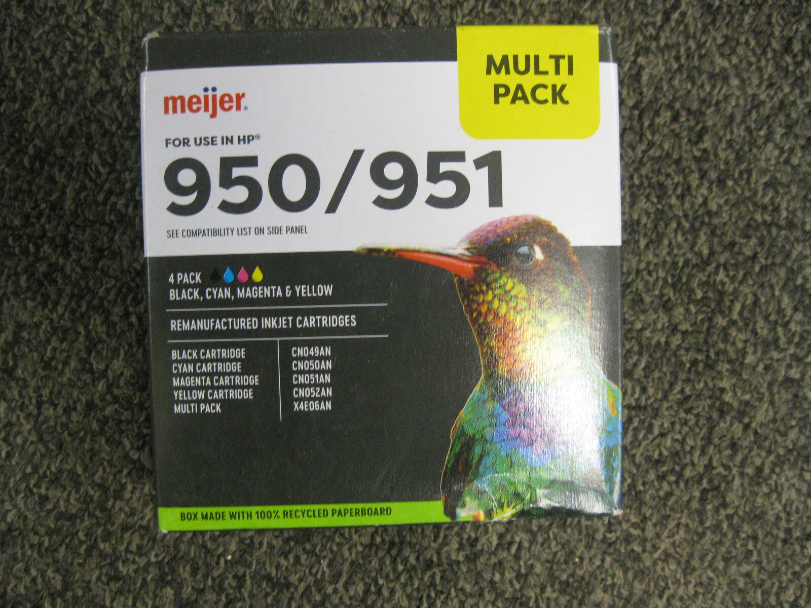 Meijer 950/951 Ink Cartridge Multipack for use in HP Lot of 3