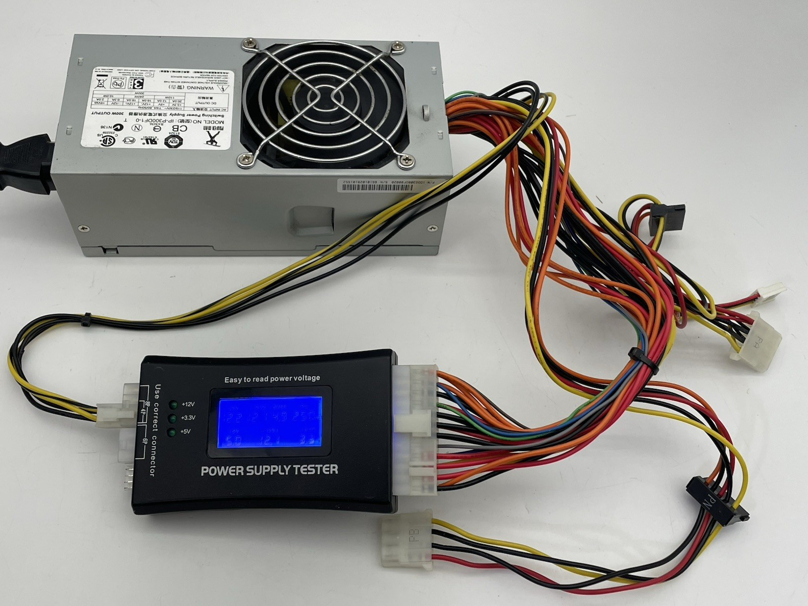 🔥🔥🔥 Power Man IP-P300DF1-0 300 Watt Switching Power Supply SFF