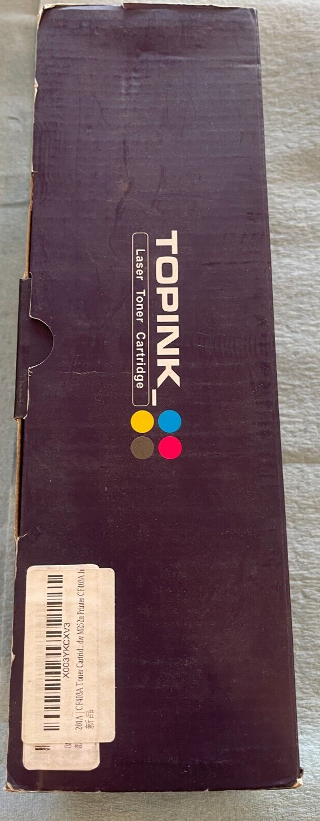 TopInk 201A (CF403A) Magenta Toner Cartridge For HP CF403A Toner for HP Laser