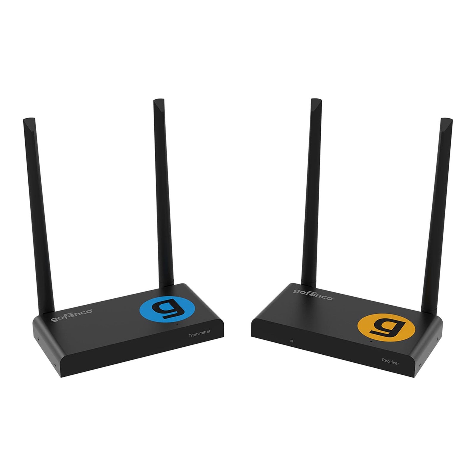 gofanco 1x4 1080p HDMI Wireless KVM Extender with IR, USB,  Range (WLHDKV-150)