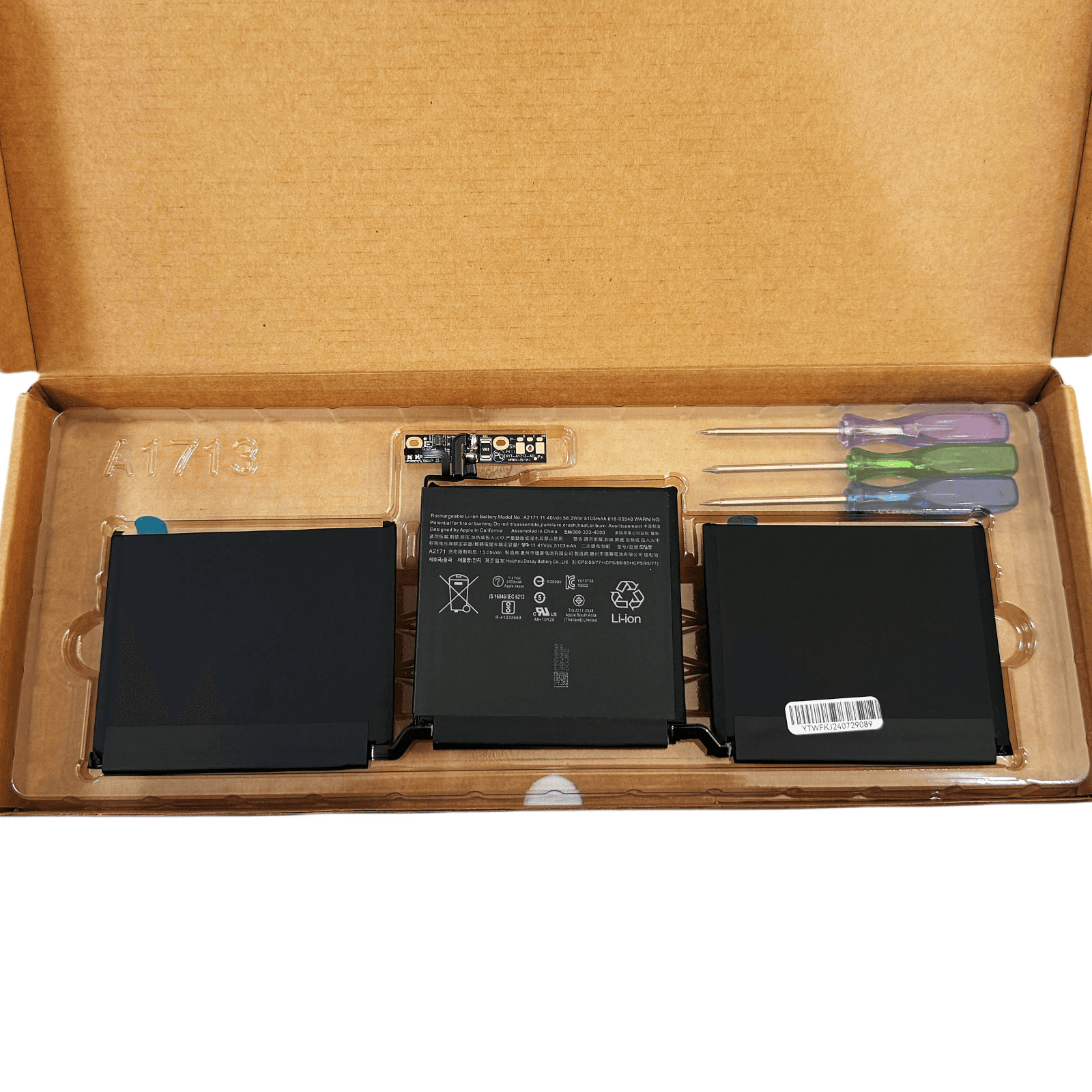 Genuine A2171 Battery for Apple MacBook Pro Retina 13" A2159 A2289 A2338 A1713