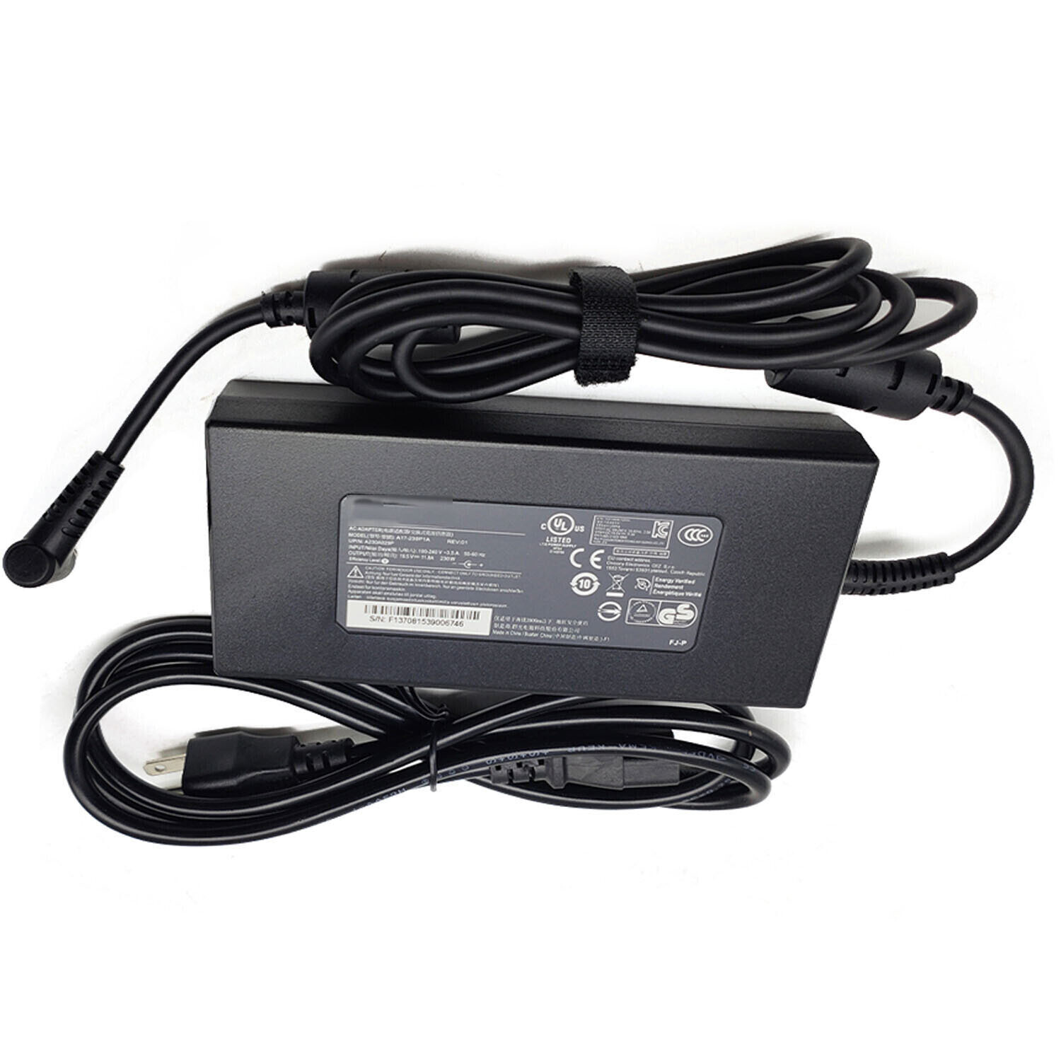 For Acer KP.2300H.004 A17-230P1A AC Adapter Charger+ Power Cord 230W 19.5V 11.8A
