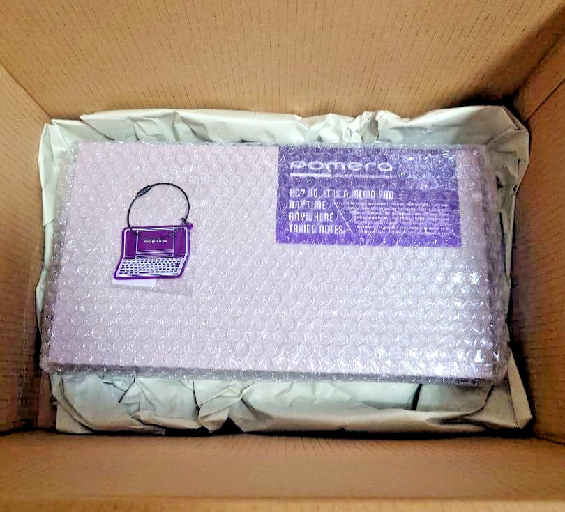 King Jim Pomera DM250XYZ Midnight Purple Limited 500 Digital Typewriter Unit JDM