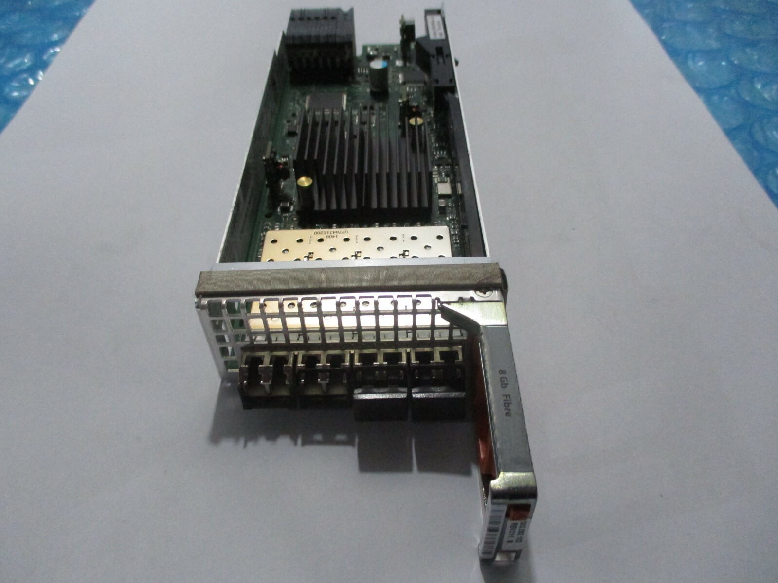 FOXCONN 100-562-958 REV: A02 EMC SLIC12 RWMFC 8Gb Fiber Channel 4-Port SFP 