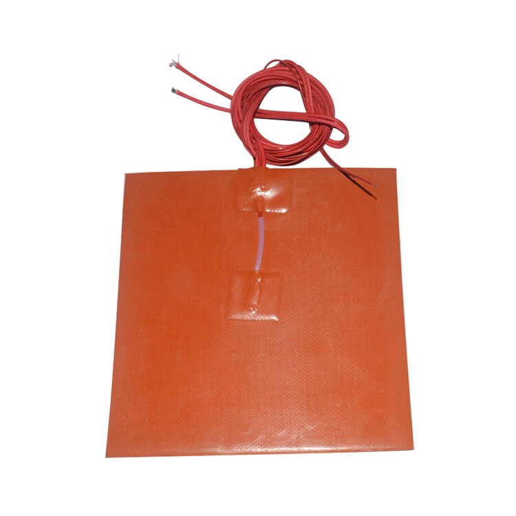 Silicone heating pad heater 120mmx120mm for 3d printer part heat bed
