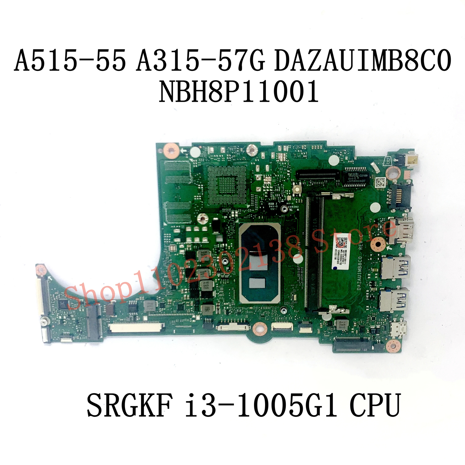 DAZAUIMB8C0 For Acer A515-55 Motherboard  i5-1035G1  i7-1065G7 N17S-G3-A1