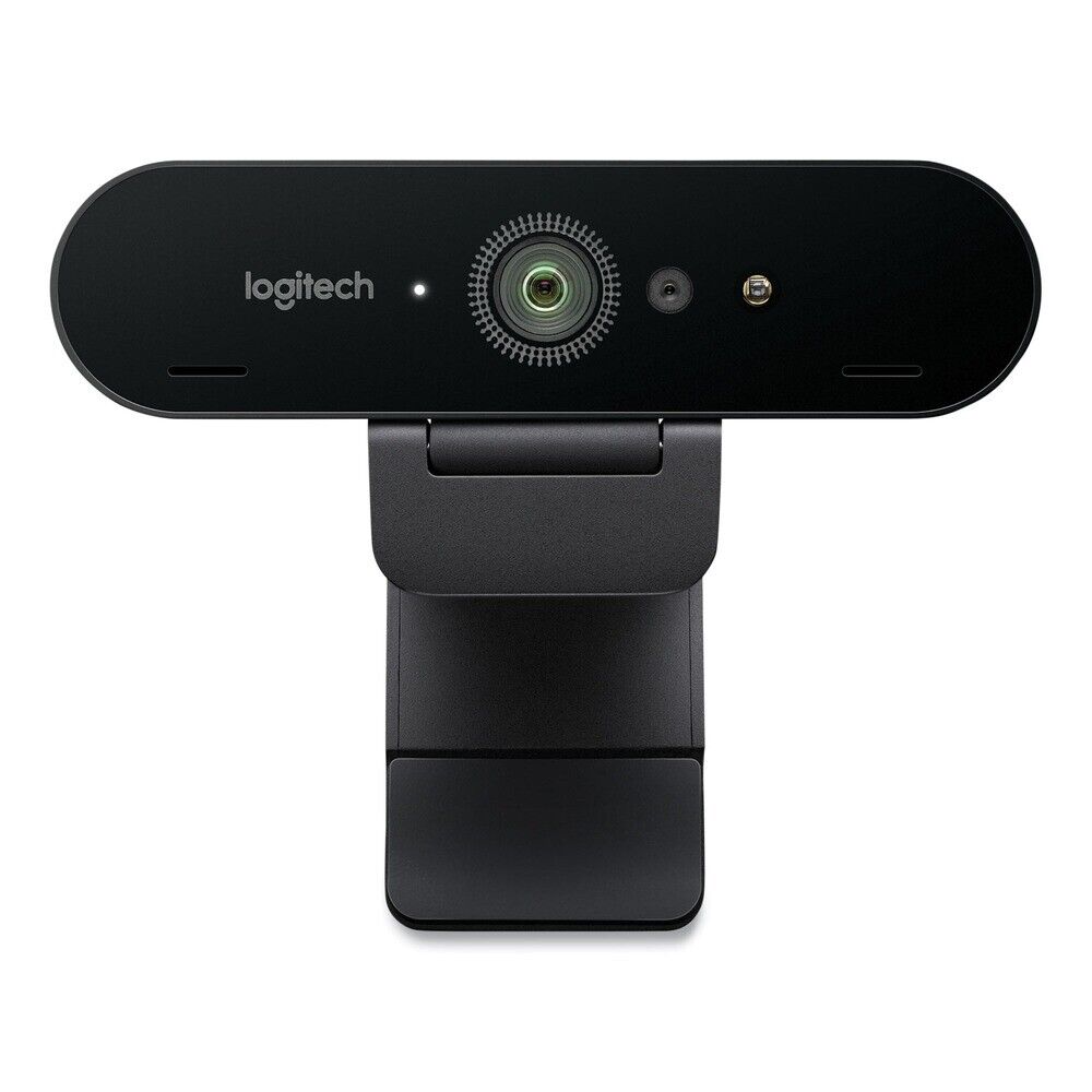 Logitech 960001105 BRIO Ultra HD 1080p WebCam - Black New