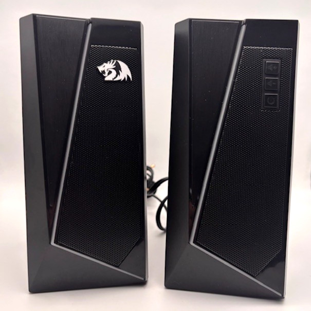 Redragon GS520 Anvil RGB Desktop Speakers PC Gaming 2.0 Channel USB Powered Blk
