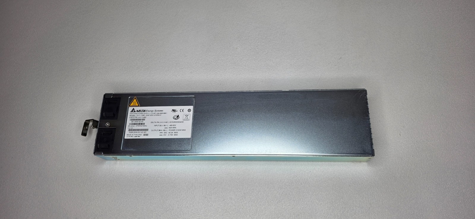 Cisco PWR-2KW-DC-V2 2100W DC Power Supply for ASR 9000 Series Router