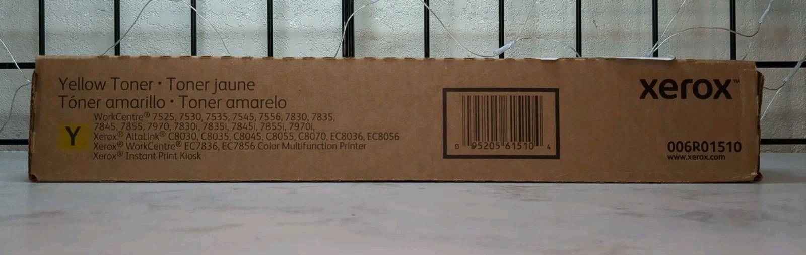 NIB OEM Original Xerox 006R01510 Yellow Toner Cartridge