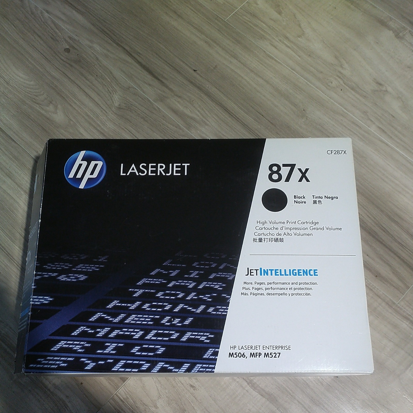 Genuine HP 87X CF287X Black Toner High Yield Open Box Fast Ship USA M506 M527