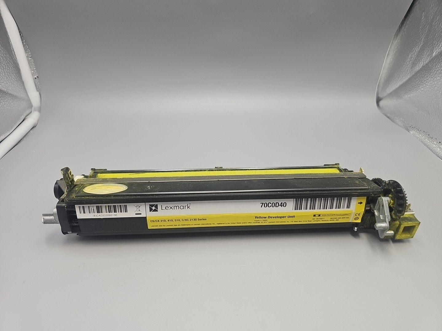 Lexmark 700D4 70C0D40  Yellow Developer Unit cs CS310, CS410 CS510 CX310 cs410n