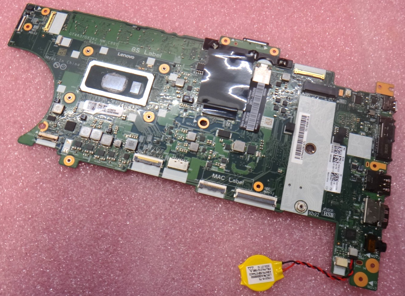 OEM Lenovo Thinkpad T14S Gen 1 Motherboard i5-10310U 16GB 4511C601113 5B20Z45846