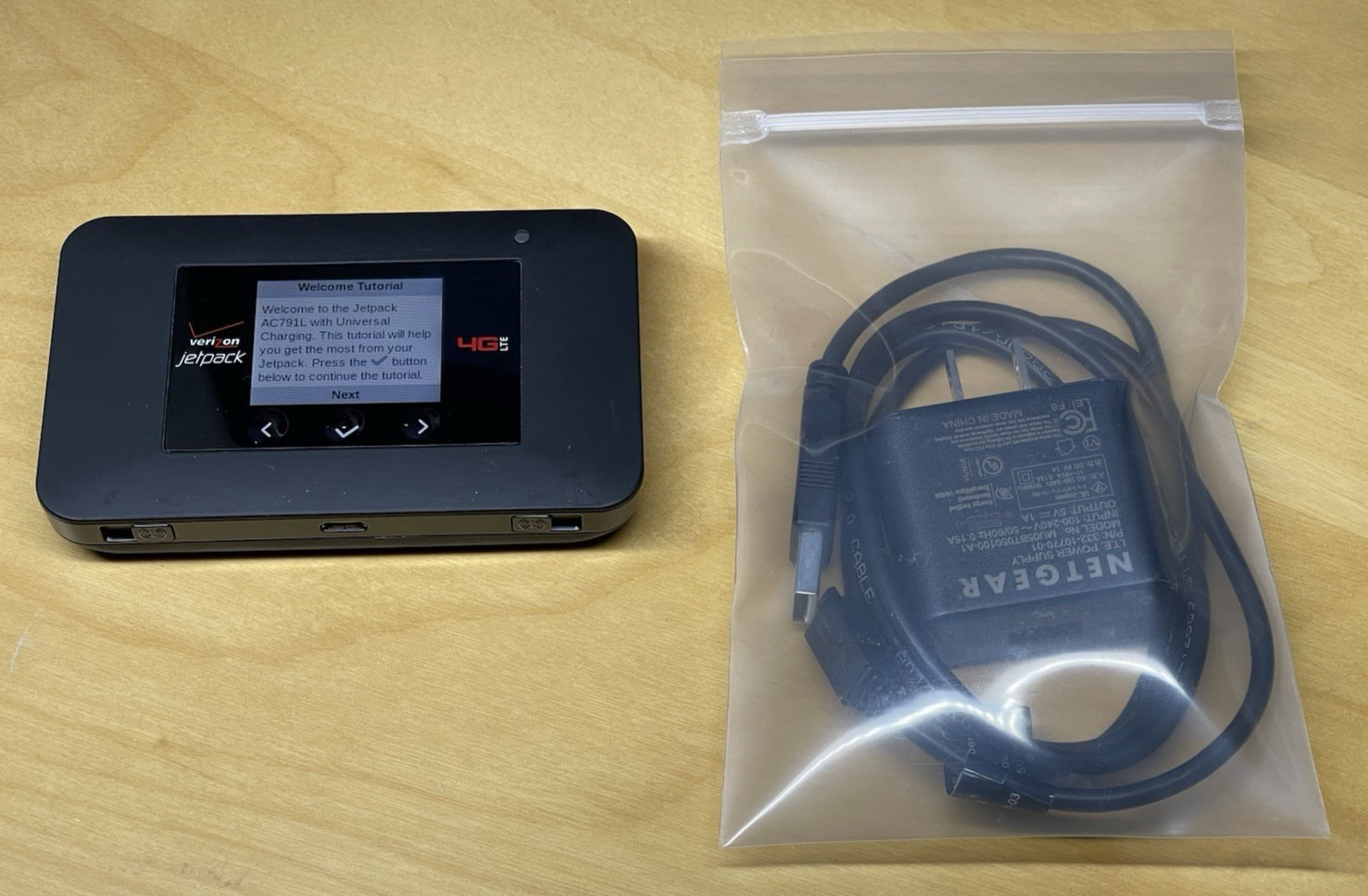 Verizon Netgear AC791L Jetpack 4G LTE Mobile WIFI Hotspot AirCard 791L