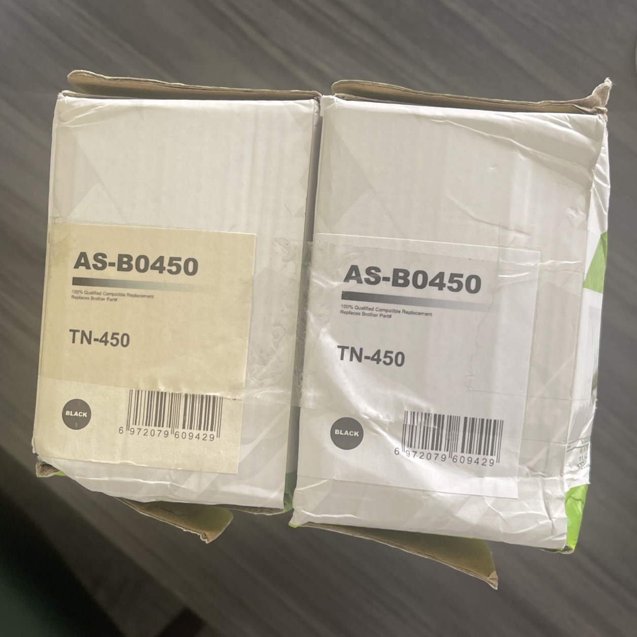 Lot of 2 Premium Laser Toner Cartridge AS-B0450 Compatible w/ BR-TN-450 Brother