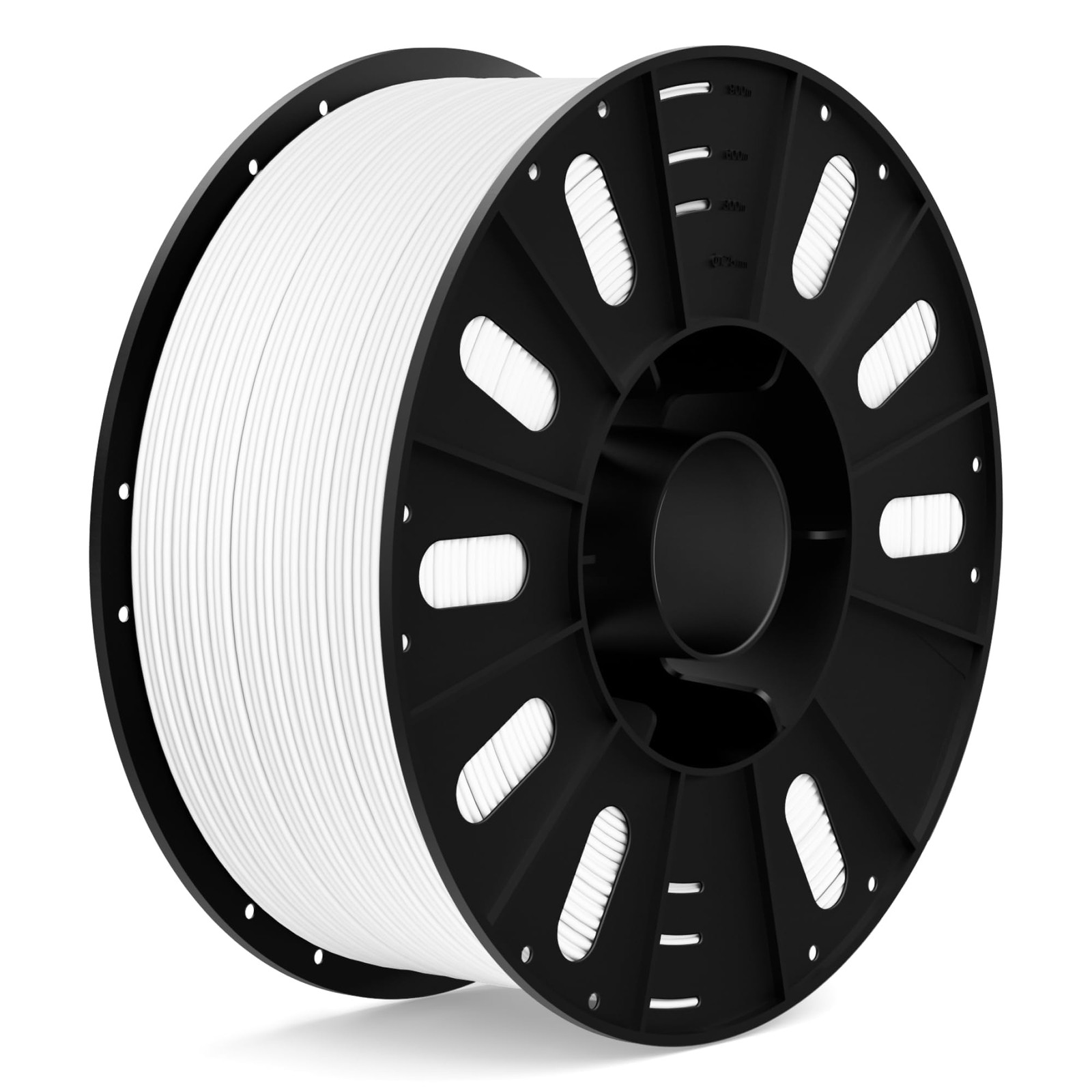 ELEGOO PLA+ Filament 1.75mm White 3KG, High Toughness PLA Plus 3D Printer