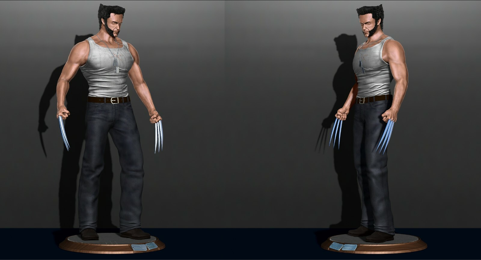 Wolverine Logan X-Men Marvel Diorama Action Figure File STL for All 3D printing