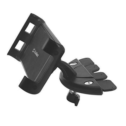 Car CD Slot Tablet Holder Mount, and Smartphones Compatible for iPad, Air,