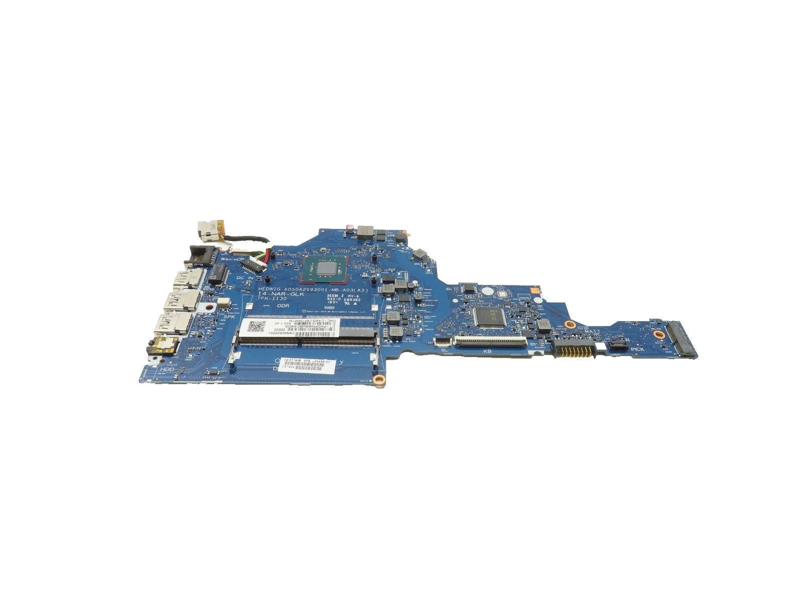 HP 15-f Series 15.6" Genuine Laptop Intel N4000 1.1GHz Motherboard L24458-601
