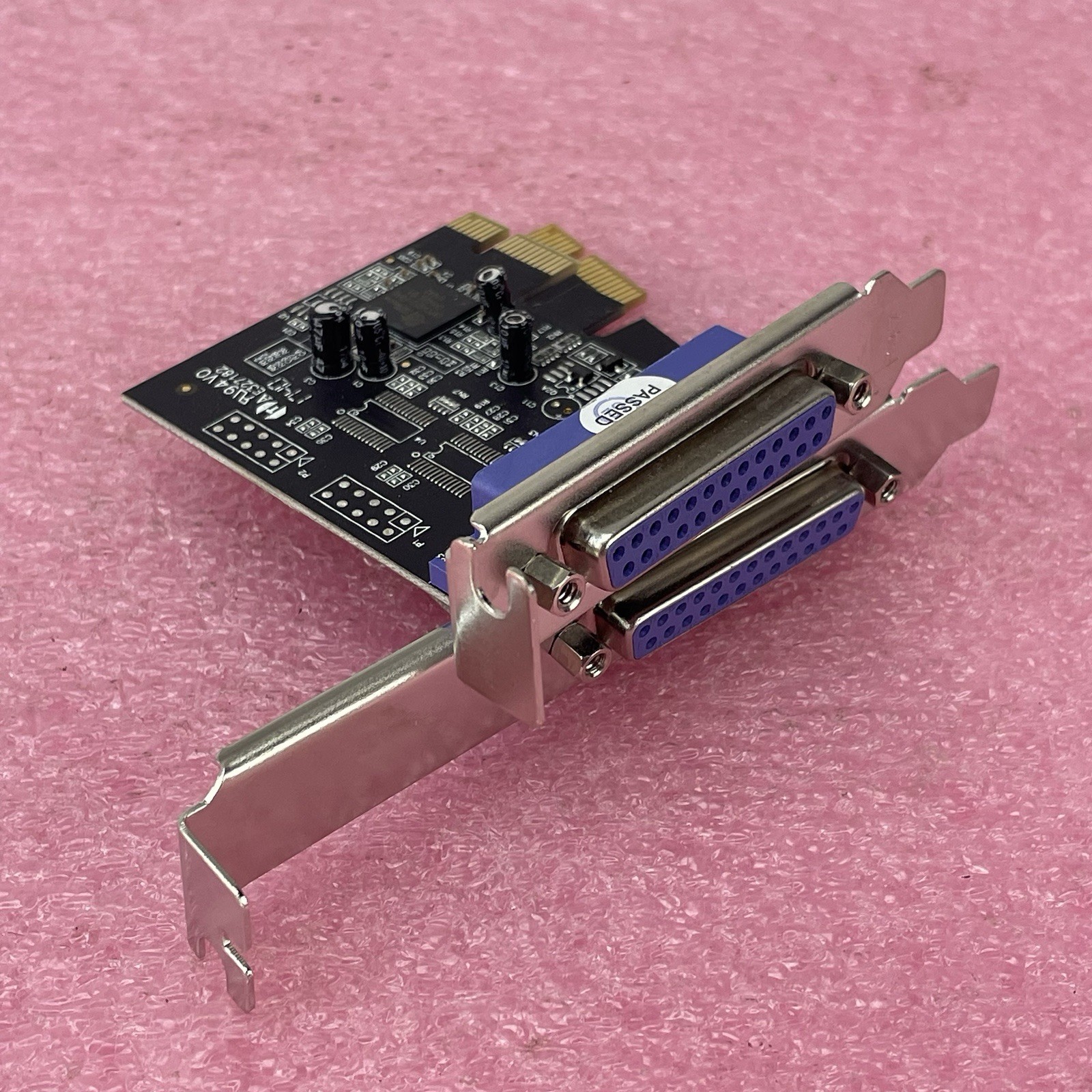 StarTech  PEX1P PEX1PLP Port PCIe Low Profile Parallel Adapter Lot of 2