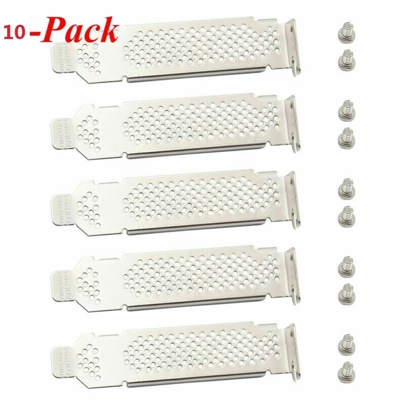10pcs short Bracket for IBM M1015 M5015 LSI 9223 9210 9211 DELL H310 H200