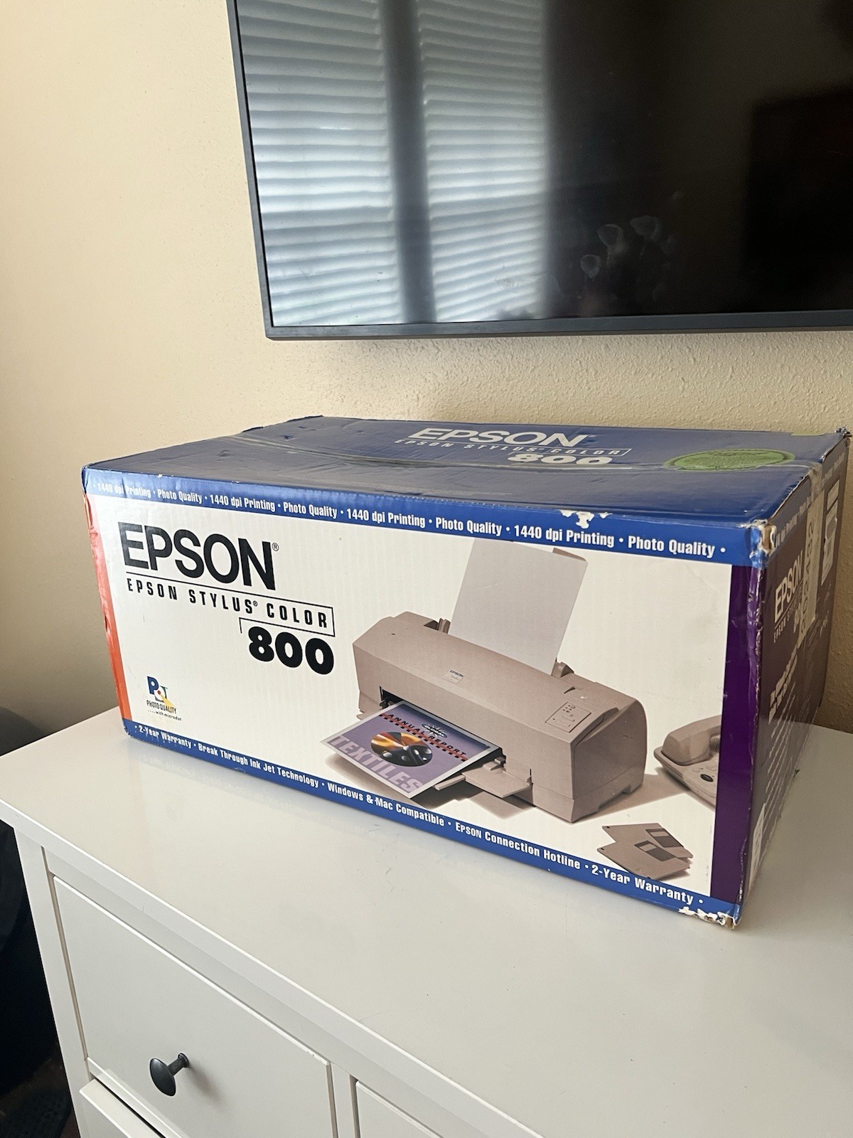 Epson Stylus Color 800 Inkjet Photo Printer NEW OPEN BOX