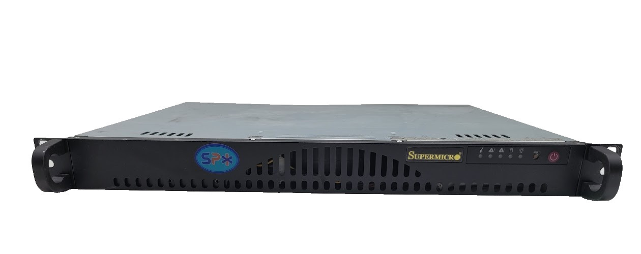 SuperMicro CSE-512 3.50 GHz Intel Pentium G4560 2x2 4GB DDR4 Server Hdd 1tb