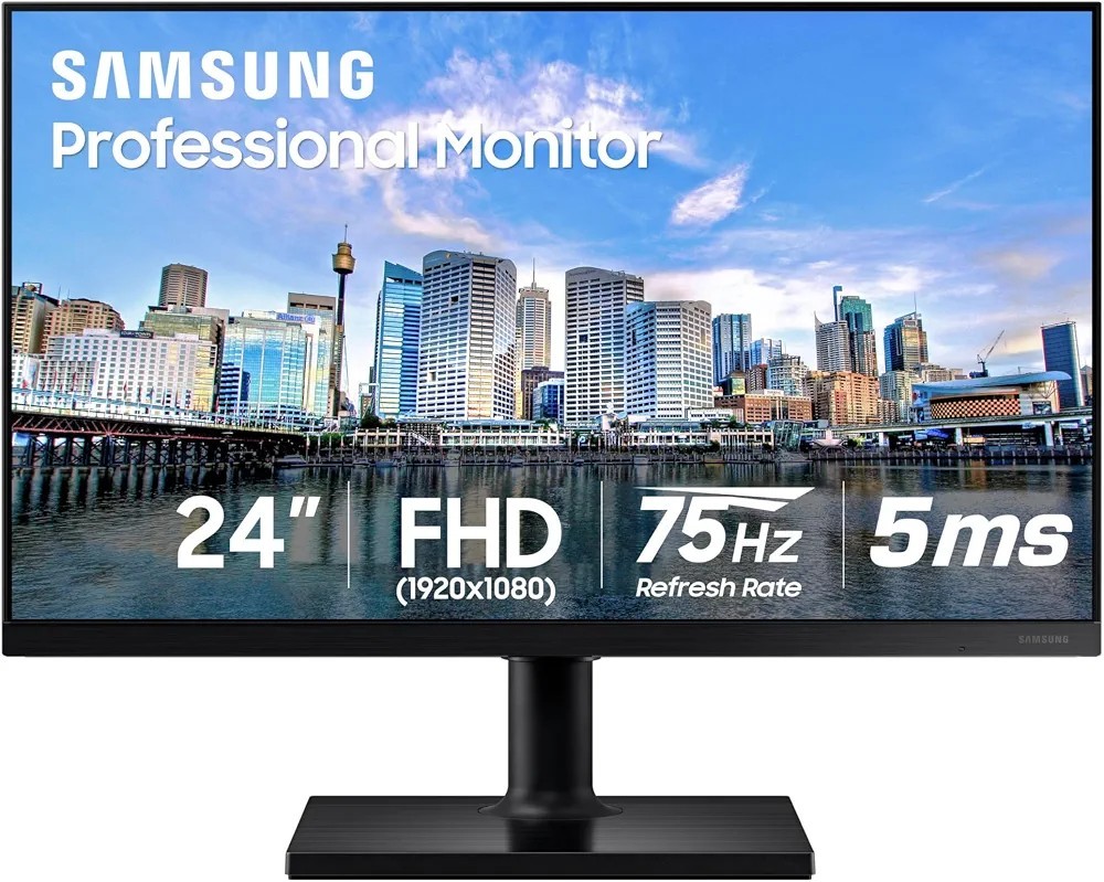 Samsung T45F 24" IPS FHD Professional Monitor New Open Box Sealed Contents