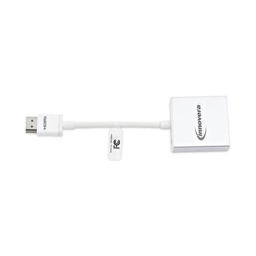 Innovera 30040 HDMI to SVGA Adapter, 6", White