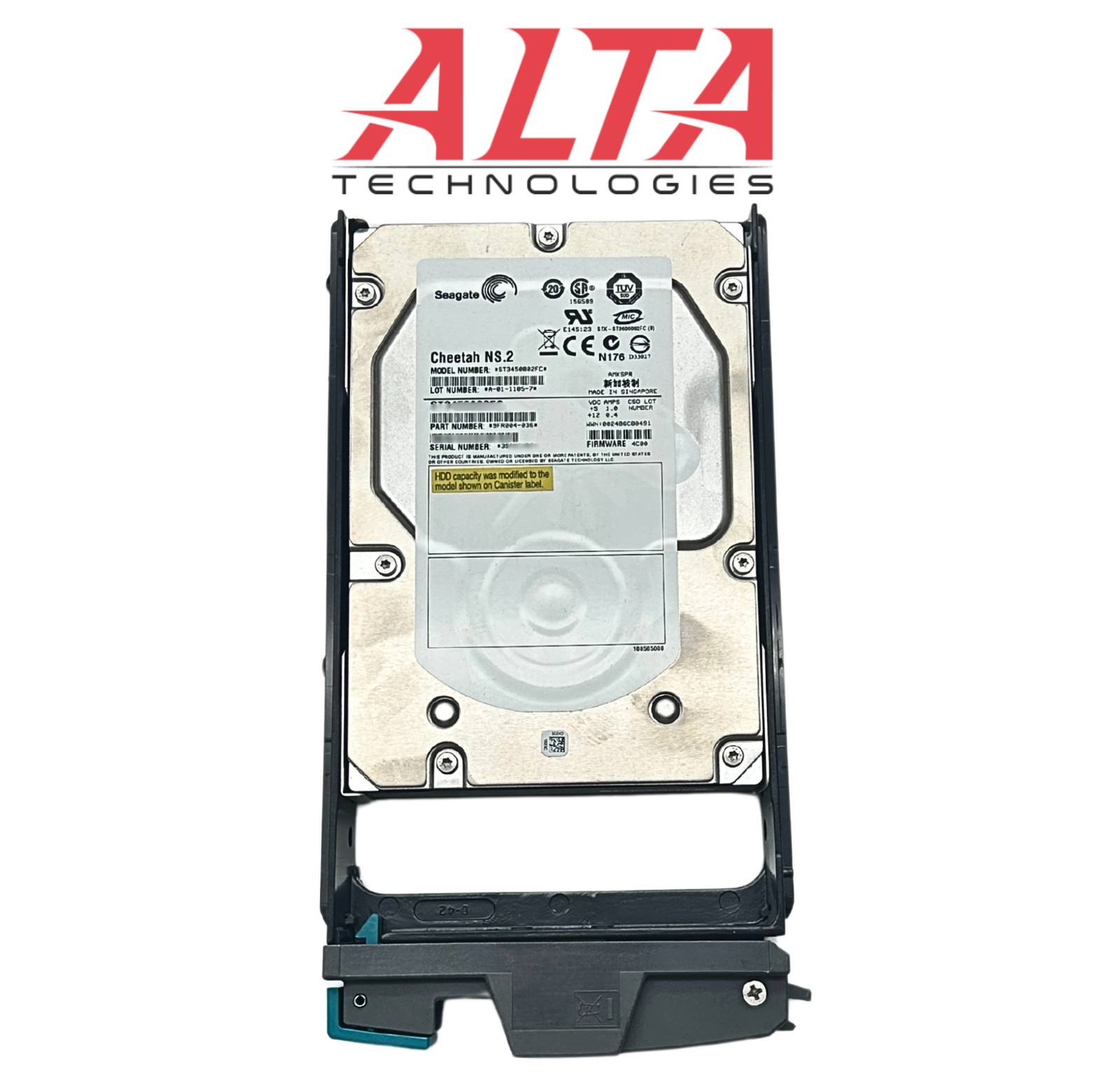 Seagate 5529298-A 400GB 10K FC 3.5 ST3400755FC | Server | Hard Drive