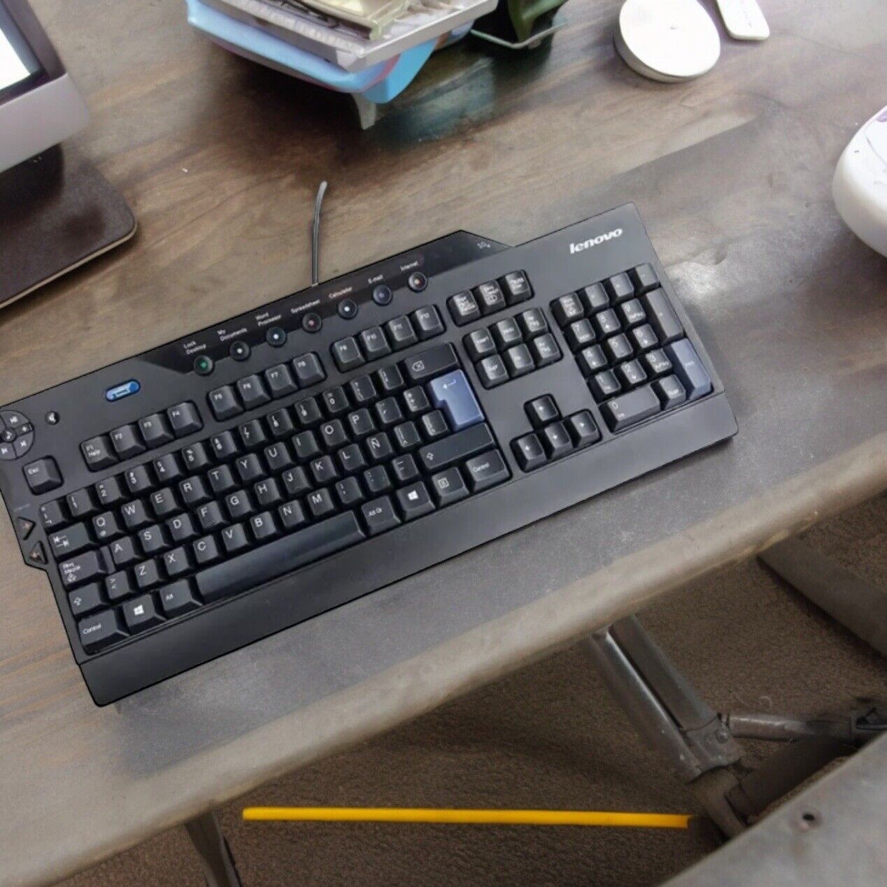 IBM Lenovo SK-8815 ThinkPlus Enhanced Performance USB Wired Desktop Keyboard NEW