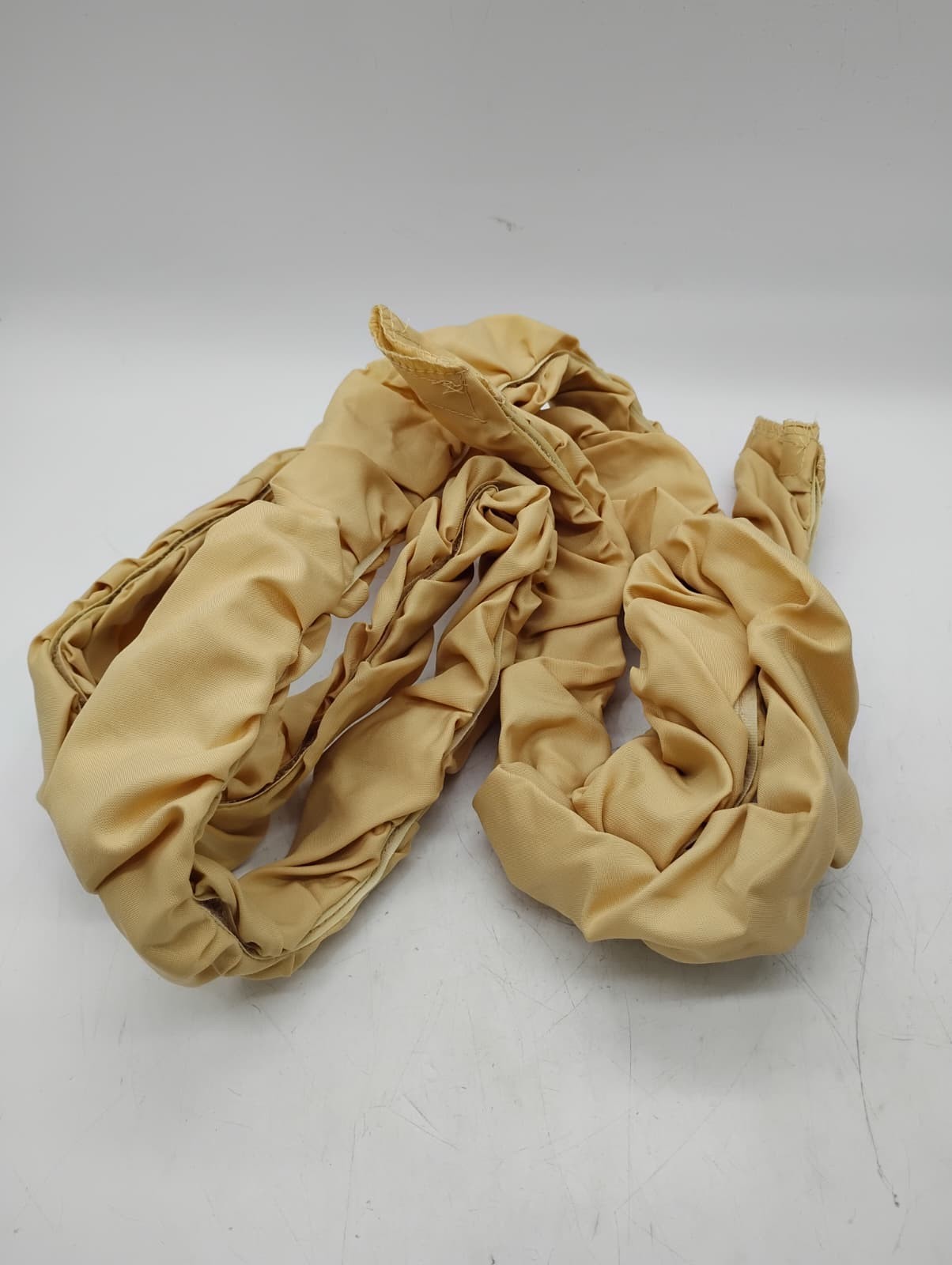 Cordinate Fabric Cord Cover 6 ft Cable Sleeve for Lamps, Lights & Desks Champagn