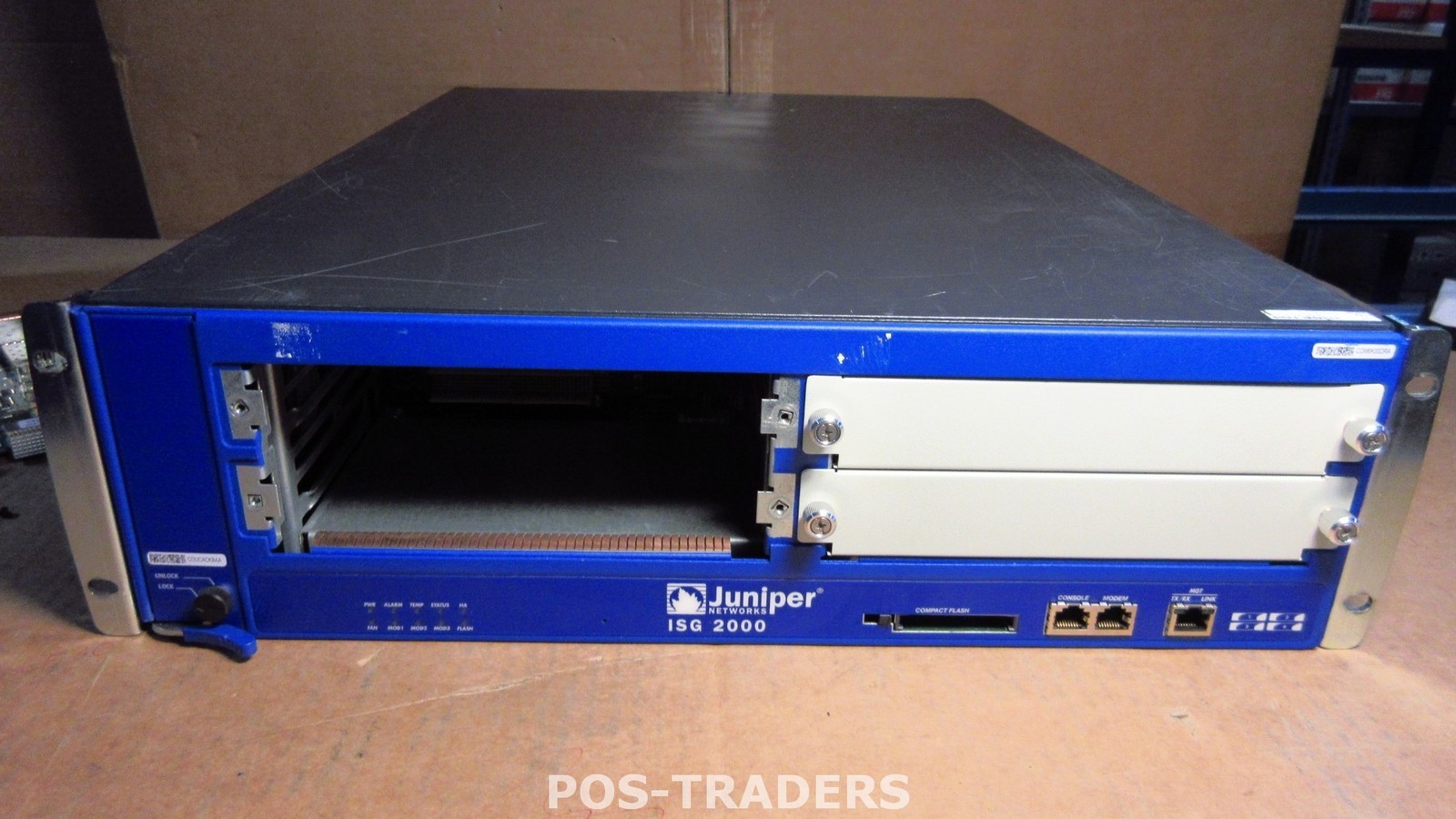 Juniper Netscreen ISG 2000 Advanced Gateway Chassis EXCL MODULES - EXCL PSU