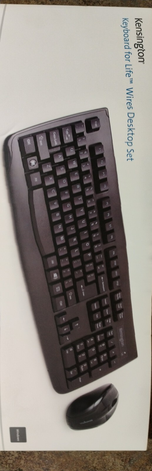 Kensington Keyboard for Life Wireless Desktop Set (K75231US) Brand New In Box