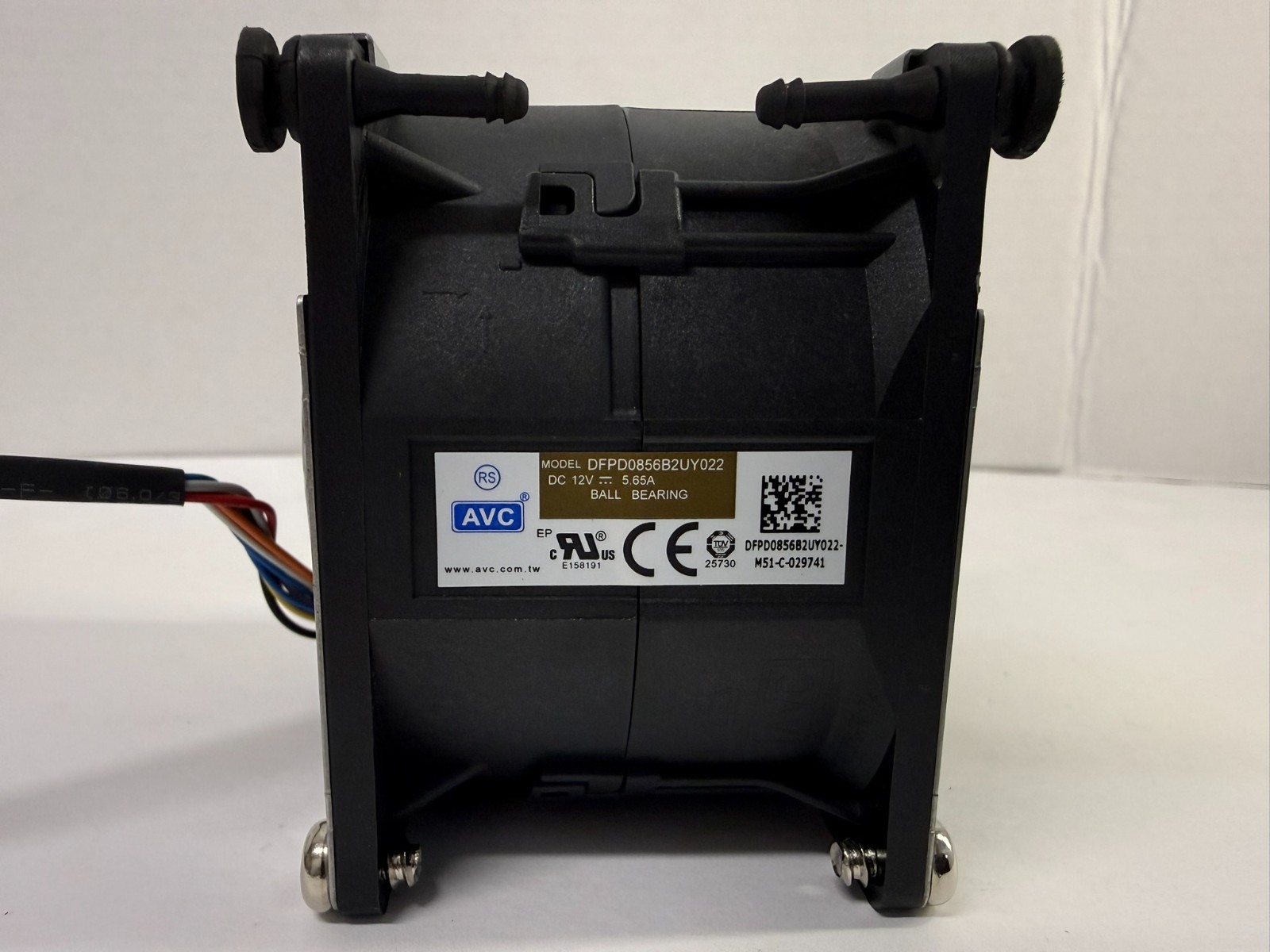 AVC DFPD0856B2UY018 12V 5.65A Ball Bearing Server Cooling Fan OEM