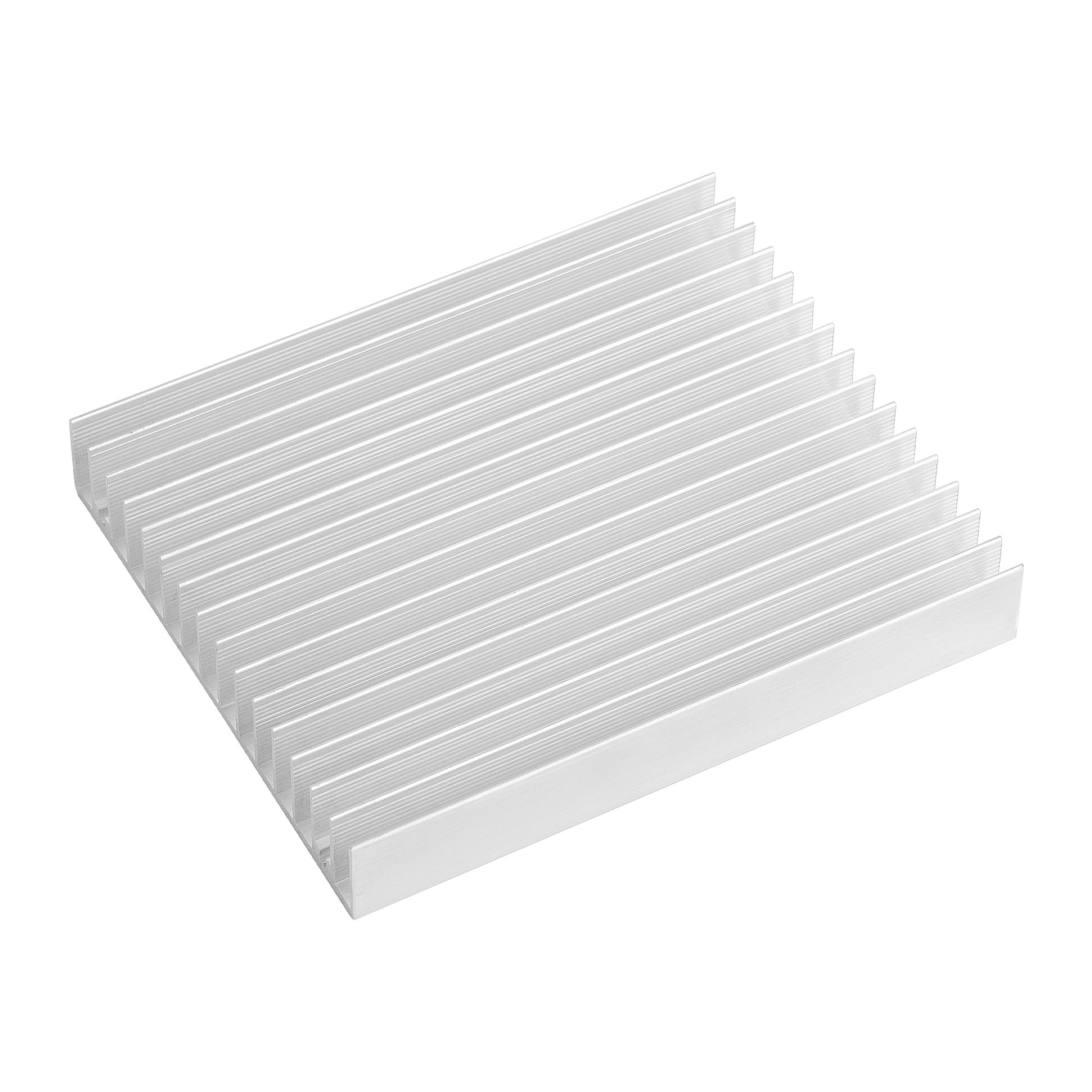 1PC 4.7 x 3.9 x 0.7 Inch Aluminum Heatsink Heatsink Cooling 16 Fins for LED PCB
