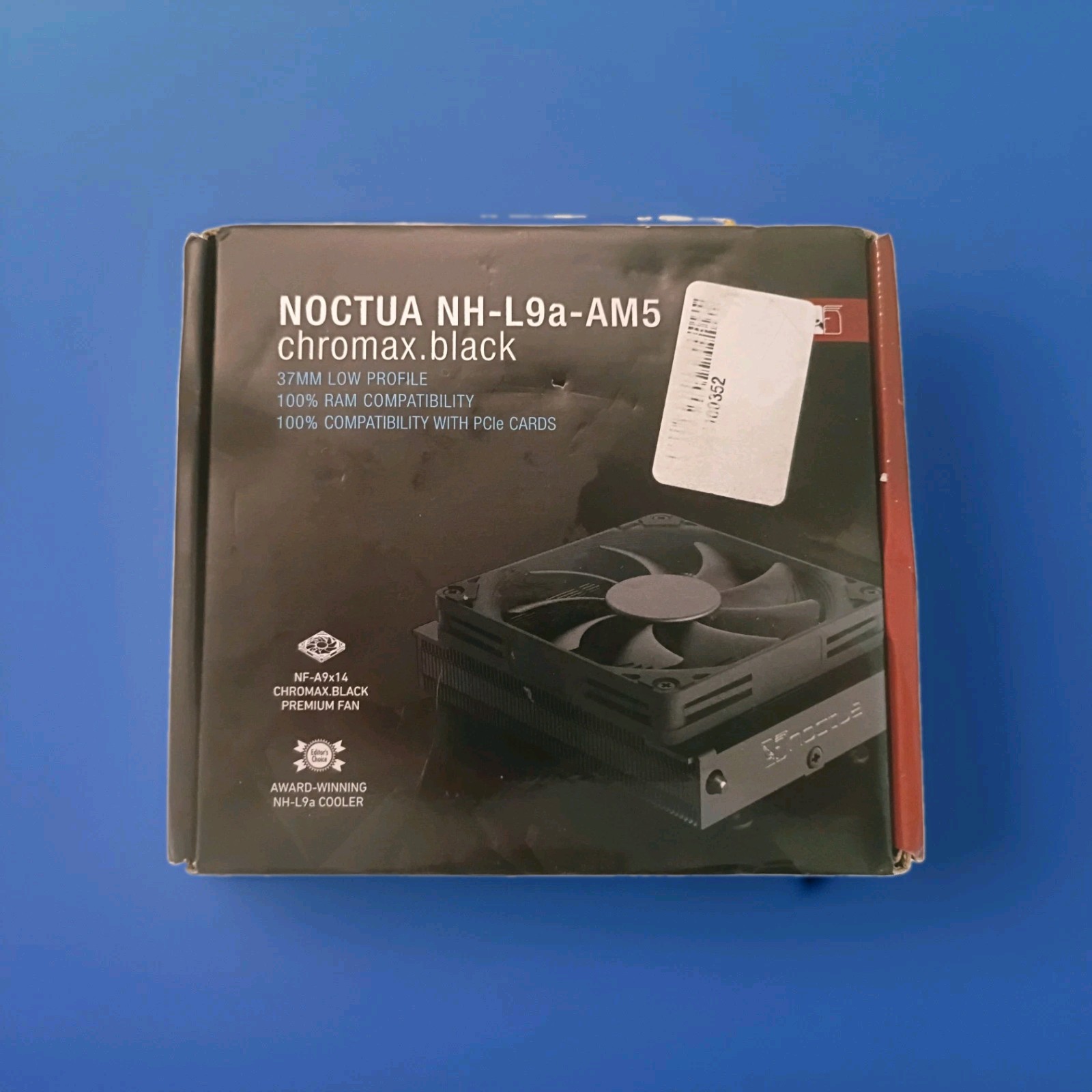 Noctua NH-L9a-AM5 chromax.black CPU cooler 3 Pins NF-A14 industrialPPC-2000